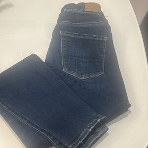 American Eagle Outfitters Dark Blue Skinny Jeans